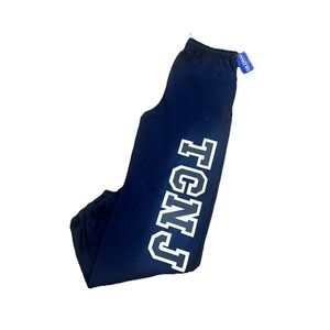 TCNJ The College Of New Jersey NAVY BLUE Sweatpants Size Medium